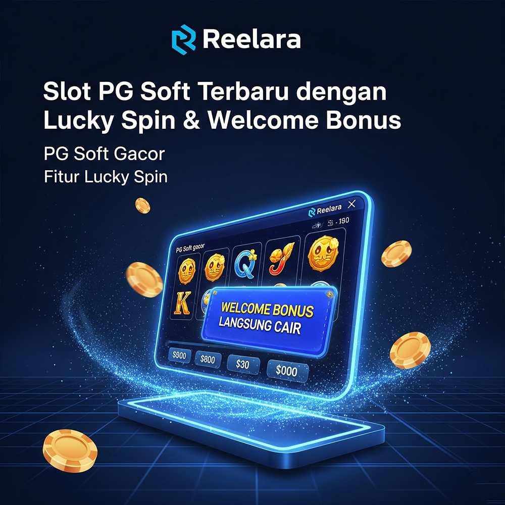Reelara Link Mpo Slot PG Soft Terbaru dengan Lucky Spin & Slot Welcome Bonus Vip